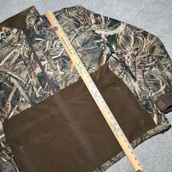 Drake Waterfowl MST Guardian Flex Sherpa Fleece Eqwader Quarter Zip Mens Large - Picture 7 of 7